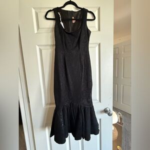 Pinup Couture black lace mermaid dress